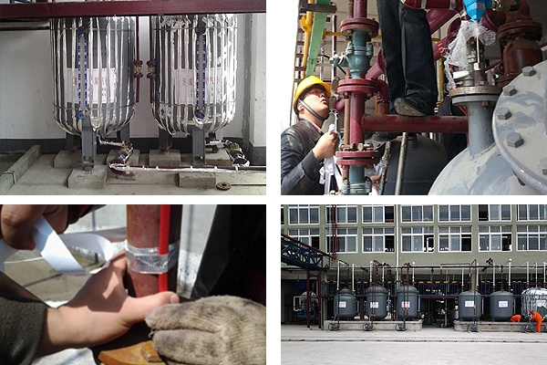 江蘇劍牌農(nóng)化公司罐體、管道電伴熱保溫系統(tǒng)